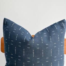 Indigo Neutral Natural Color & Fiber Pillow Cover - thumbnail 2