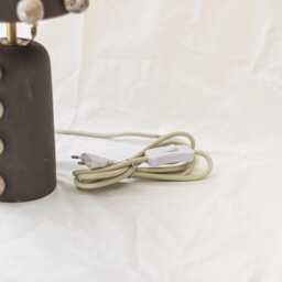 Handmade Ceramic Table Lamp - G9 Bulb, Modern Bedside Lighting - thumbnail 2