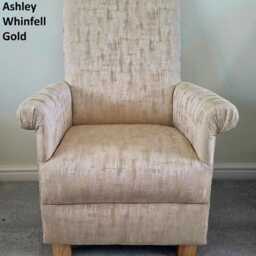 Laura Ashley Adult Armchair Parterre Sage Green Fabric Cranberry Red Floral Accent Chair Pink Grey Josette Belvedere Bacall Austen - thumbnail 3
