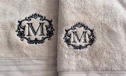 Luxurious Monogrammed 700Gsm Towels - thumbnail 2