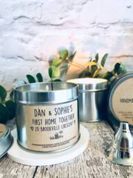 New Home Gift, Candle, Funny Candle Moving House, First Scented Housewarming Decor - thumbnail 1