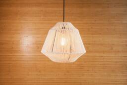 Handmade Macrame Lamp Shade, Boho Chandelier, Modern Ceiling Light