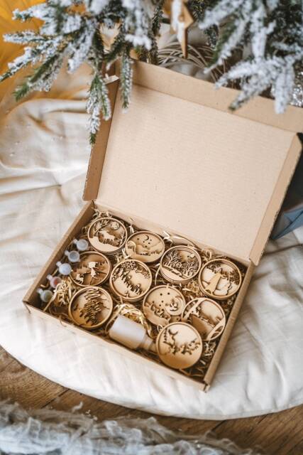 Christmas Tree Ornament Balls Diy Kits For Adults Teens Kids Do It Yourself Crafts Colouring Kit - image 1