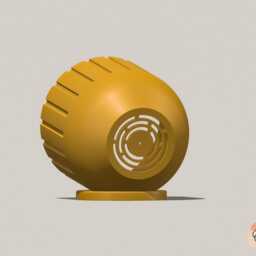 Giftable Indoor Planter With Drainage - Unique Fluted Pot For Plant Lovers, Lightweight 3D Printed Housewarming Gif, Mid-Bubble - thumbnail 3