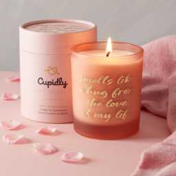 Smells Like A Hug Scented Candle By Cupidly - Romantic Soy Candles For Couples Christmas Or Birthday Gift For Him Her - thumbnail 1
