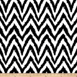 "Black Pillow Cover -Black Zigzag Pillow - Chevron Diva Pillow Cover.zigzag Pillow. 16"" Or 17"" 18" - thumbnail 1