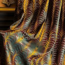 striped Patterned Curtain Panel Custom Size Luxury Drape - thumbnail 4