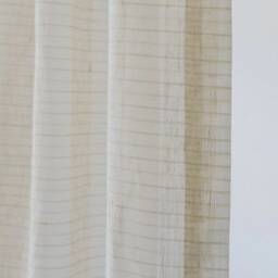 Rocha Linen Look Sheer Curtain, Faux Custom Curtain Panel, For Bedroom & Livingroom, Extra Long 1Pc - thumbnail 2