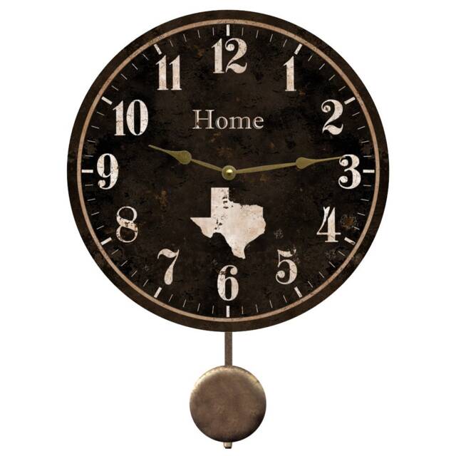 Personalized State Clock With Pendulum - image 1