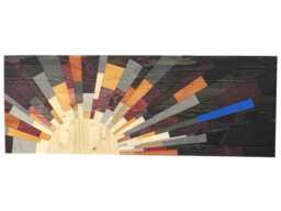 "Modern Wood Wall Art - ""The Urban Sombrero" - thumbnail 1