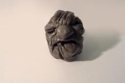 Fantaghir?? - Stone Handmade Polymer Clay Action Figure. Unique Collectible - thumbnail 1