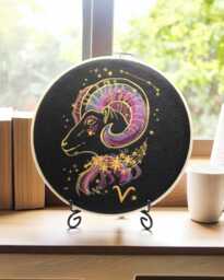 Aries Zodiac Wall Art - Astrology Star Sign Celestial Home Decor Chinese Horoscope - thumbnail 1