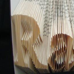 Rachelle 8 Letters Names Personalized Gift Custom Order Anniversary Birthday Gift Folded Book Art Sculpture - thumbnail 4