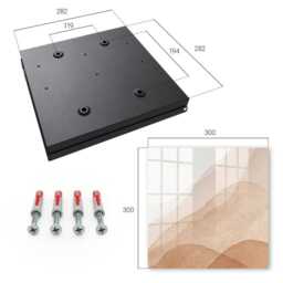Beige Landscapes Key Cabinet For Home, Industrial Box, Watercolor Landscapes, Lovers Of Nature & Peace - thumbnail 4
