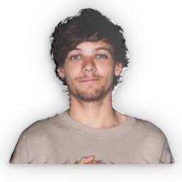 Louis Tomlinson Custom Shaped Pillow, Shape Pillow Gift Idea, For Fans, Cool Idea Design - thumbnail 2