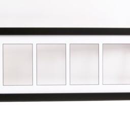 5x7 Multiple 3 4 5 6 7 8 9 10 Opening Black Picture Frame With Matting, Multi Photo Collage - thumbnail 3