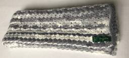 Grey & White Baby Blanket