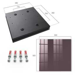 Gray Color Wall Mounted Key Cabinet, Purple Box For Home, Minimalist Backgrounds & Patterns, Lovers Of Modern Design - thumbnail 4
