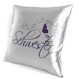 Best Sister - Curved Stylotex Decorative Pillow - thumbnail 2