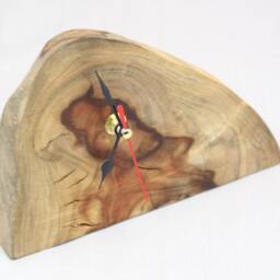 Hand Crafted Wood Clock Desk - thumbnail 3