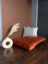 Tufted Velvet Floor Cushion Cozy Reading Nook Pillow