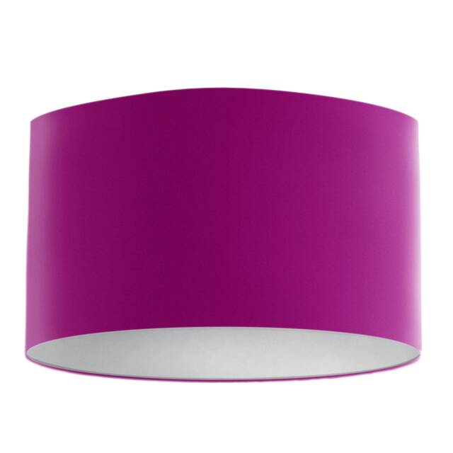 Velvet Lampshade - Plum With White Lining, Handmade Lampshades, Table Lamp Shade, Purple - image 1