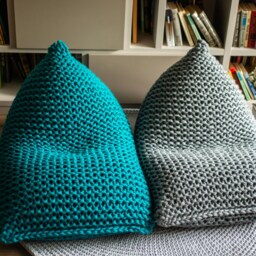 Bean Bag Chair Kids, Bedroom Floor Chair, Reading Housewarming Gift, Birthday Gift For Him - thumbnail 3