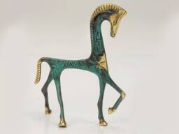 Handmade Bronze Horse Statue - Ancient Greek Mythology Decor, Museum Replica