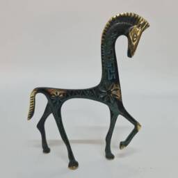 Bronze Ancient Greek Horse, Gift Ideas , Bronze Horse Art Statue From Greece, Art, Museum Copy, Decorative - thumbnail 4