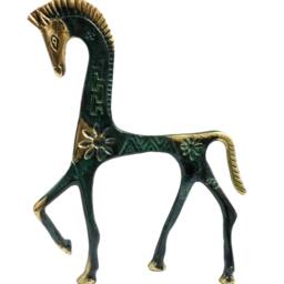 Bronze Ancient Greek Horse, Gift Ideas , Bronze Horse Art Statue From Greece, Art, Museum Copy, Decorative - thumbnail 2