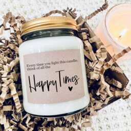 Candle For Grieving, Remember The Happy Times, Heartfelt Gift Someone Who's Lost A Loved One, Sympathy Gift, Condolences, Grief - thumbnail 2