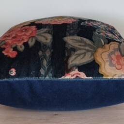 Linwood Wild Life Louis Velvet Teal Cushion Cover 43x43 cm - thumbnail 2