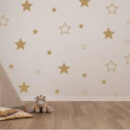 Star Wall Decals - Vinyl Stickers - Decals Nursery - Wallpaper Removable - thumbnail 3