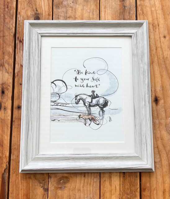 Framed Print From Always Remember - The Boy Mole Fox, Horse & The Storm By Charlie Mackesy