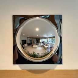 Set Of Twelve - 12 1960's Mirror Dome Bubbles - thumbnail 4