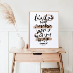 Enneagram 7 Sleeping At Last Lyrics Print - Gift Seven Office Decor Encouraging Gifts - thumbnail 2