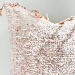 Handwoven Hemp Pillow Cover Vintage Karen Tribal Design - thumbnail 2