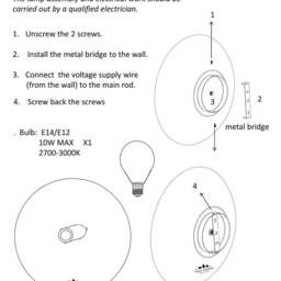 Rustic Ceramic Wall Sconce Wabi Sabi Home Decor Light - thumbnail 4