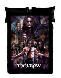 The Crow Movie Blanket Twin Size Polyester Fleece Bedspread - thumbnail 1