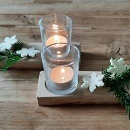 Small Stave Candlestick - thumbnail 2