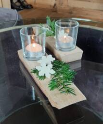 Small Stave Candlestick