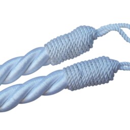 1 Large Elegant Handmade White Window Treatment Hardware Decor Curtain Tie Pull Back Drapery Cord/Rope 36 - thumbnail 4