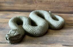 stone Garden Large Snake Python Gift Ornament - thumbnail 1