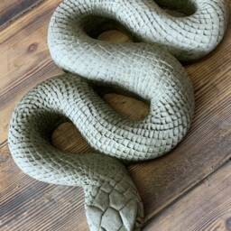stone Garden Large Snake Python Gift Ornament - thumbnail 3