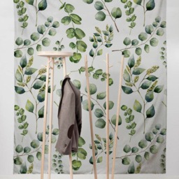 Eucalipto Leaf - Wall Tapestry Tapestry Hangings Wanderlust Bohemian Home Decor Dorm T#27 - thumbnail 2