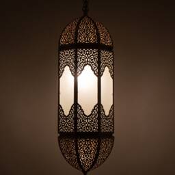 An Artisanal Masterpiece For Your Home Decor, Moroccan Lantern, Lamps, Brass Pendant Light, Handmade Ceiling Light - thumbnail 2
