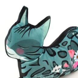 Bengal Cat - Teal Velvet Kitten - thumbnail 3
