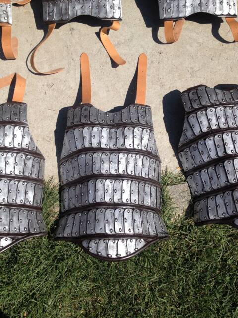Medieval Larp Armor Handcrafted Costume, Middle Ages Warrior Protection - image 1