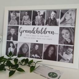 Personalised Mothers Day Photo Print Gift Grandchildren Grandma Nanna Nanny - thumbnail 2