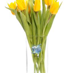 Personalised Retirement Flower Vase Gift With Blue Butterflies - thumbnail 2